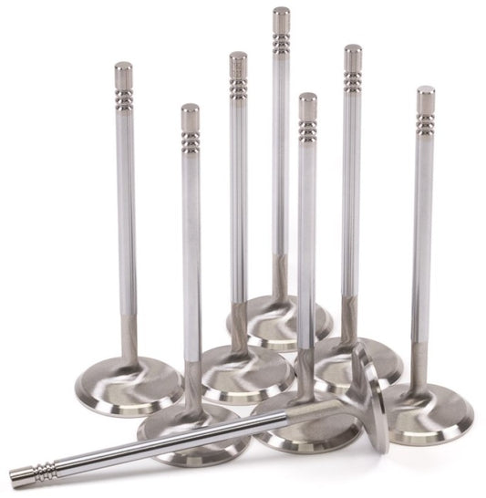 GSC P-D Ford Mustang 5.0L Coyote Gen 3 37.6mm Head (STD) Chrome Polished Intake Valve - Set of 8 - 2162-8 GSC Power Division