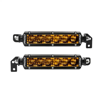 Rigid Industries 2022+ Toyota Tundra 6in SR-Series Selective Yellow Fog Light Kit Rigid Industries