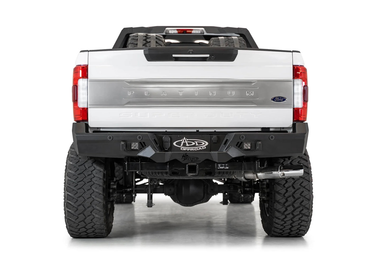 Addictive Desert Designs 2017-2022 Ford Super Duty Bomber HD Rear Bumper - R160051280103 Addictive Desert Designs