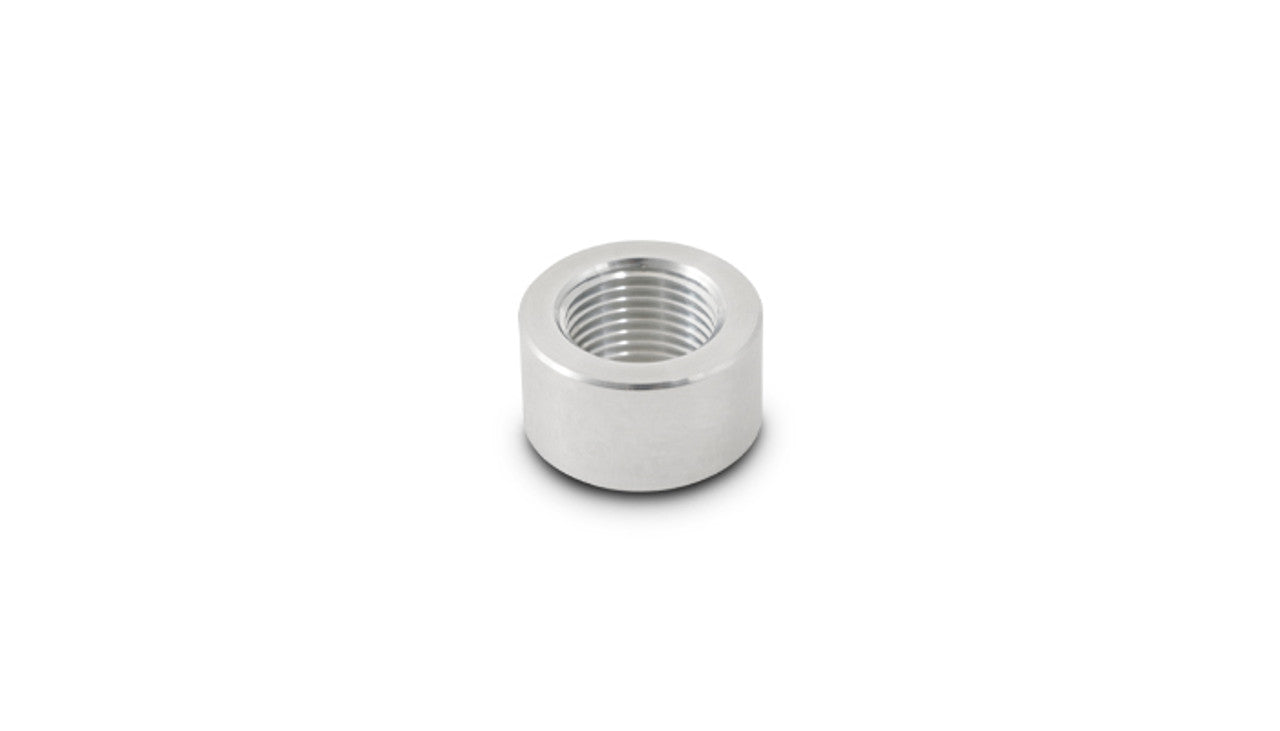 Vibrant 1/8" NPT Female Weld Bung | 3/4" O.D., Aluminum (11170)
