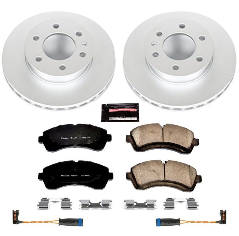 Power Stop 07-09 Dodge Sprinter 3500 Front Z23 Evolution Sport Coated Brake Kit PowerStop