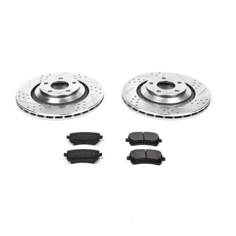 Power Stop 05-11 Audi A6 Quattro Rear Z23 Evolution Sport Brake Kit PowerStop
