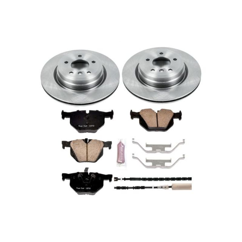 Power Stop 11-13 BMW 335i Rear Autospecialty Brake Kit PowerStop