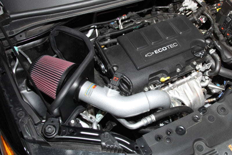 K&N 12 Chevy Sonic 1.4L Silver Typhoon Performance Intake K&N Engineering