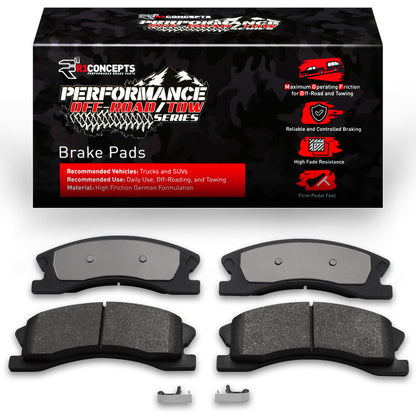 R1 99-04 Jeep Grand Cherokee Front Off-Road/Tow Brake Pads