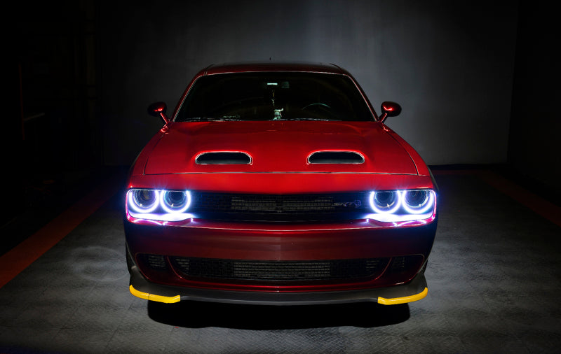 Oracle 15-21 Dodge Challenger Dynamic Surface Mount Headlight Halo Kit - ColorSHIFT - Dynamic ORACLE Lighting