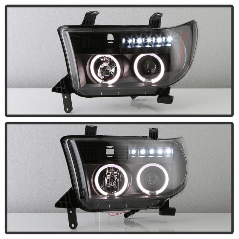 Spyder Signature Toyota Tundra 07-13 / Sequoia 08-13 Projector Headlights - (PRO-YD-TTU07-HL-BKV2) SPYDER