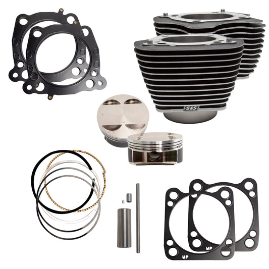 S&S Cycle 2017+ M8 Models 4.250in Bore x 4.5in Stroke 114 To 128 Big Bore Kit - 910-0684A