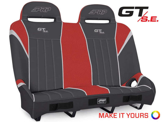 PRP Polaris RZR XP4 1000/XP4 Turbo/XP4 Turbo S GT/S.E. Rear Suspension Bench Seat A60-POR1K