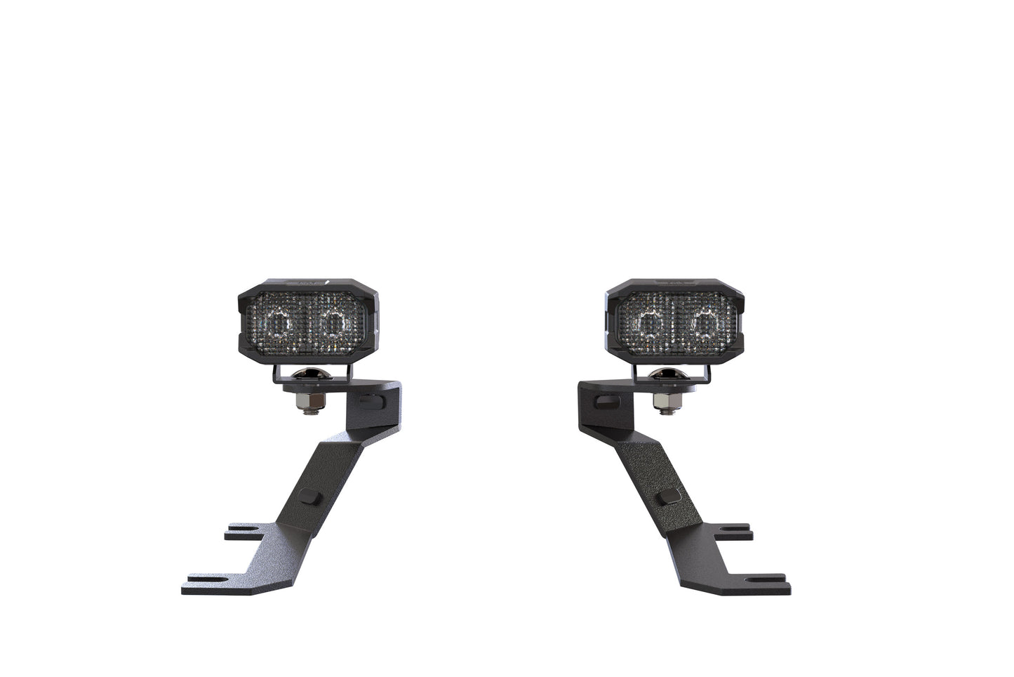 Morimoto 2Banger Ditch Light Kit: 2019+ Sierra 1500 (HXB Yellow Flood Beam)