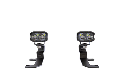 Morimoto 2Banger Ditch Light Kit: 2020+ Silverado HD (NCS White Spot Beam)