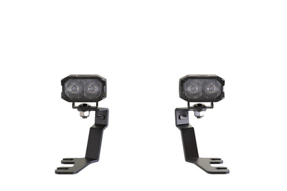 Morimoto 2Banger Ditch Light Kit: 2021+ Bronco Sport (NCS Yellow Spot Beam)
