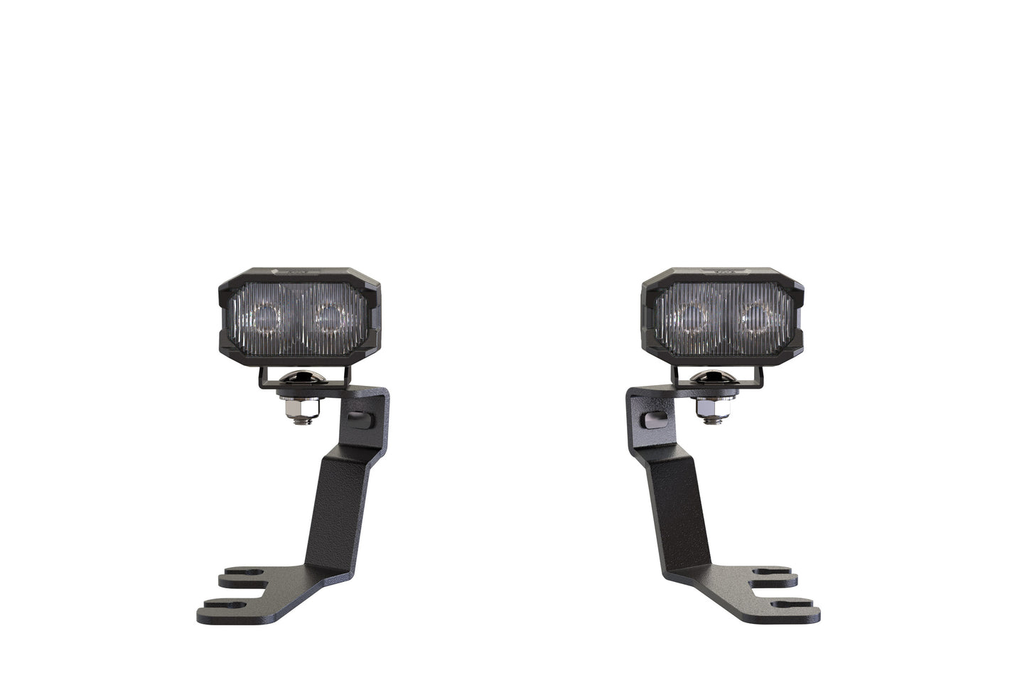 Morimoto 2Banger Ditch Light Kit: 2021+ Bronco Sport (NCS Yellow SAE Wide Beam)