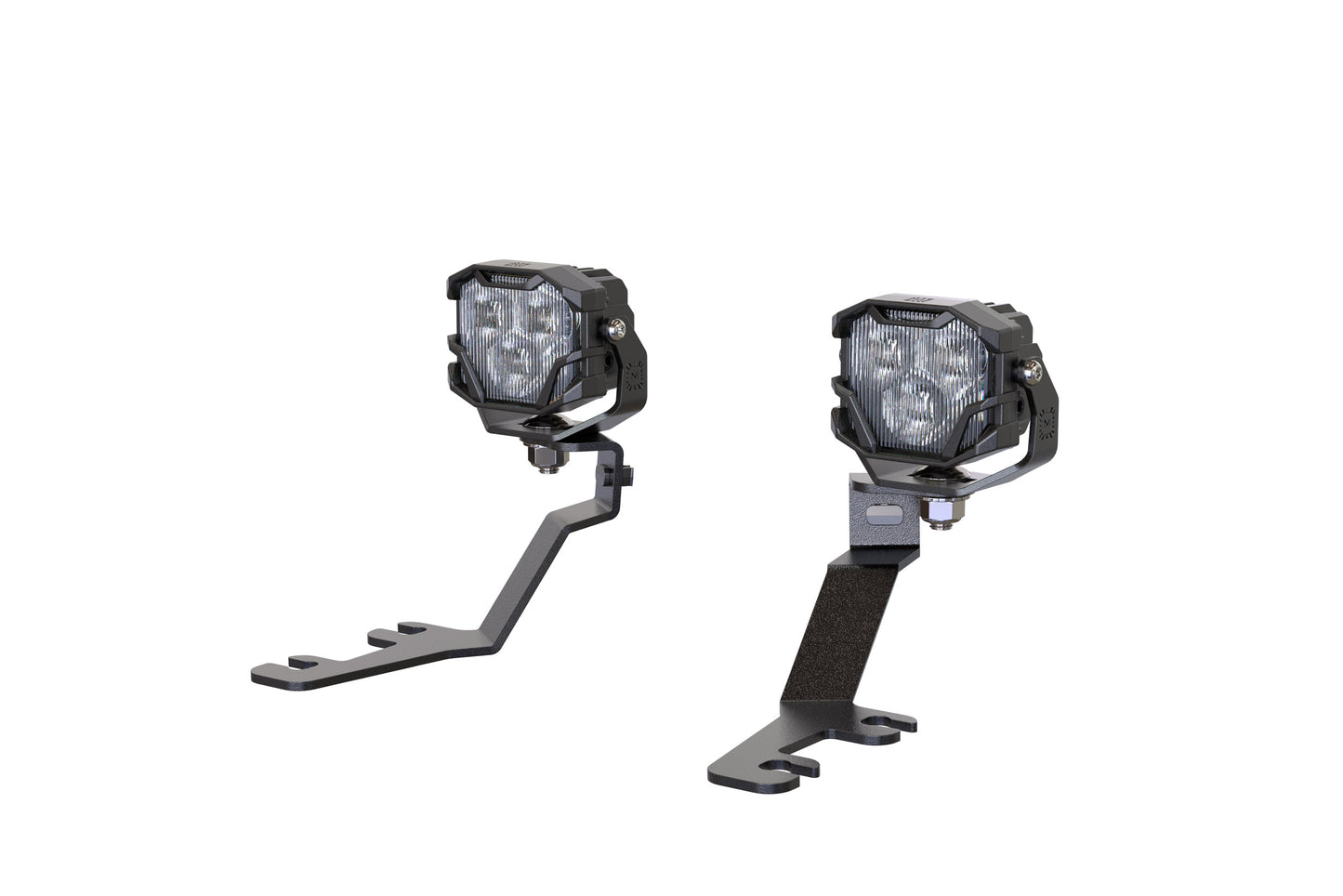 Morimoto 4Banger Ditch Light Kit: 2021+ Bronco Sport (HXB White Flood Beam)