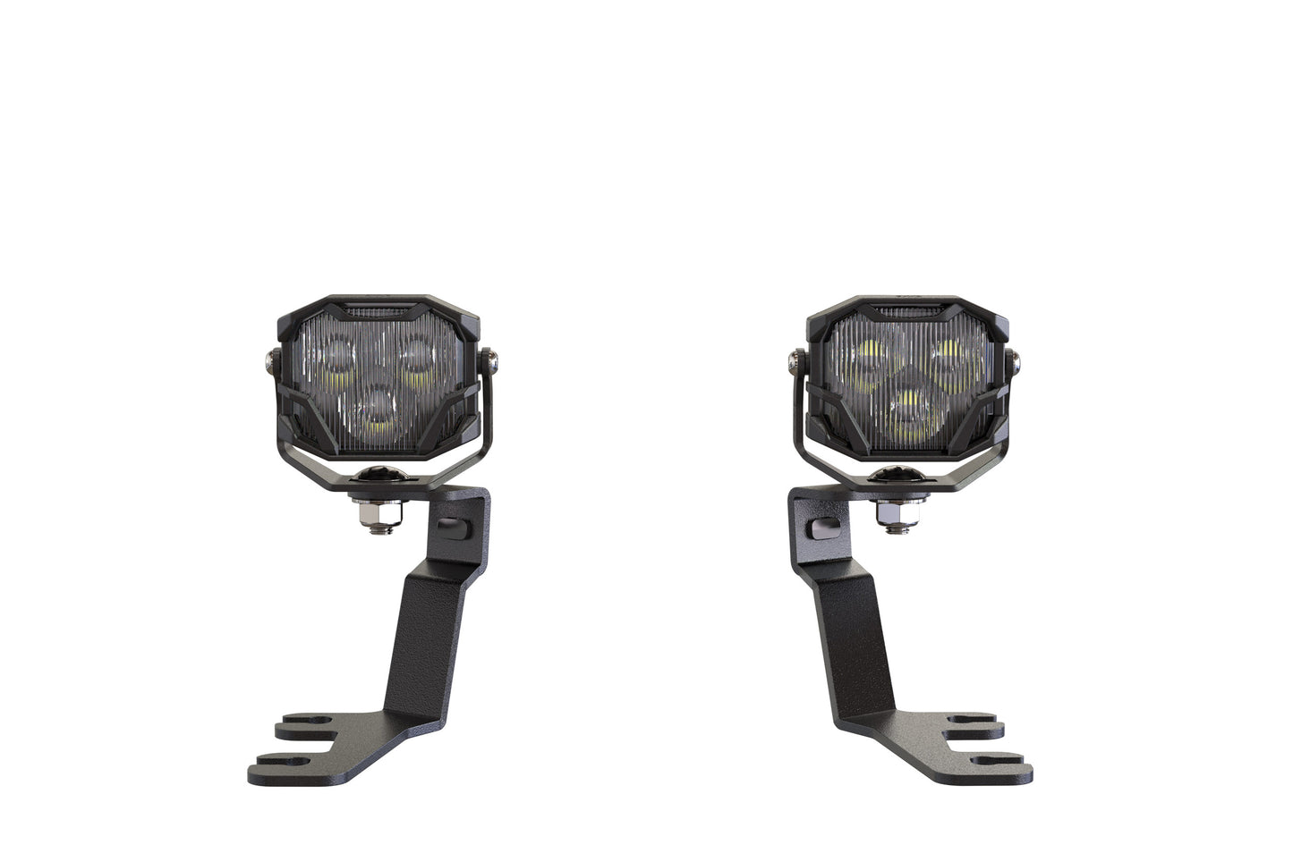 Morimoto 4Banger Ditch Light Kit: 2021+ Bronco Sport (NCS White Flood Beam)