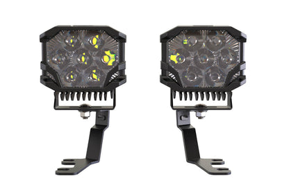 Morimoto BigBanger Ditch Light Kit: 2021+ Bronco Sport (HXB Yellow Combo Beam)