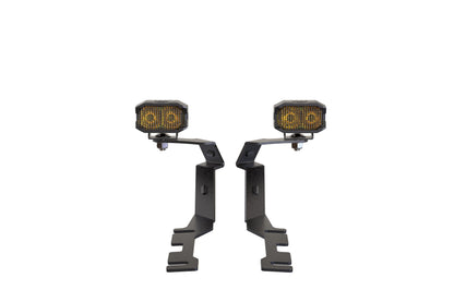 Morimoto 2Banger Ditch Light Kit: 2019+ Ram 1500 (NCS Yellow Spot Beam)