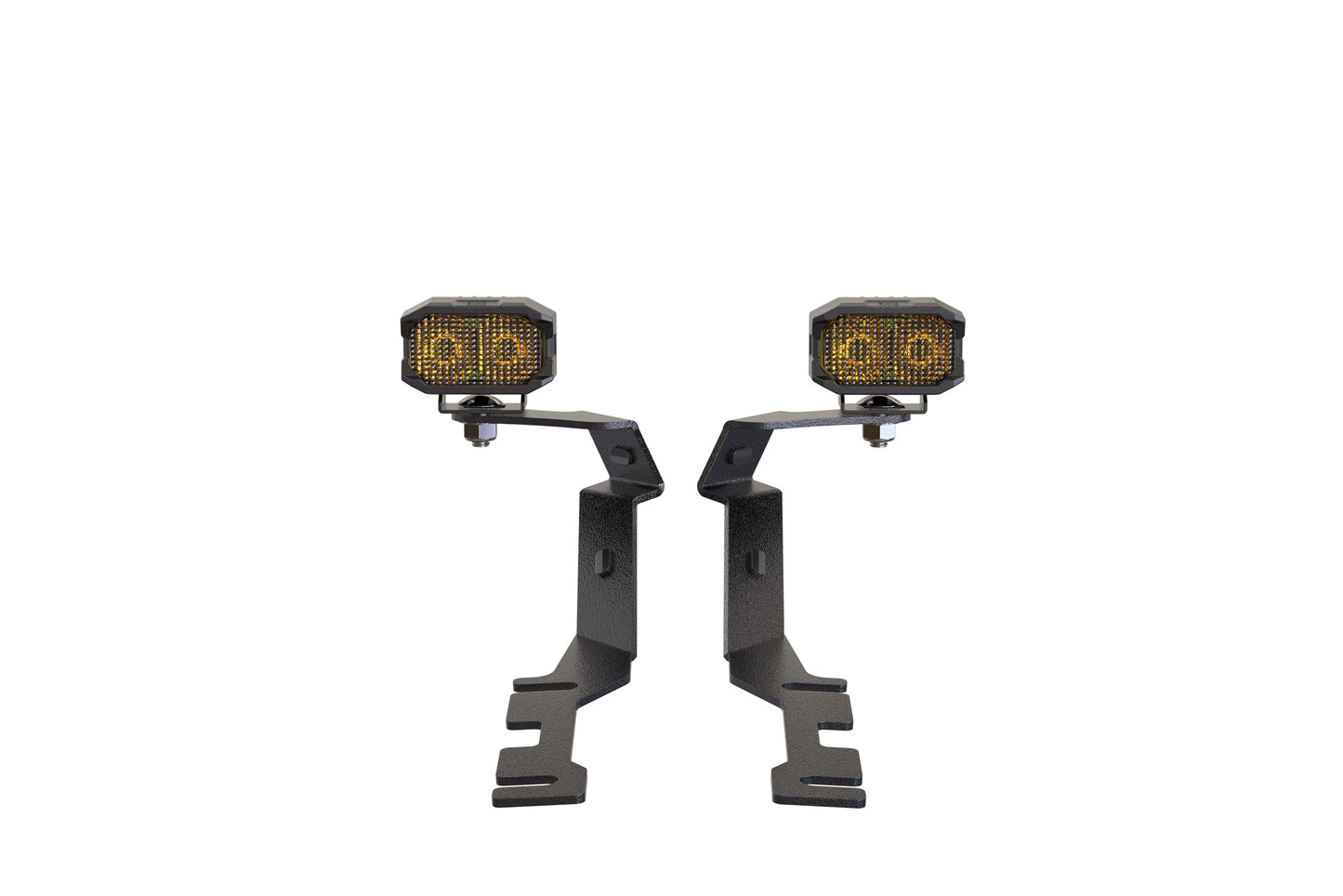 Morimoto 2Banger Ditch Light Kit: 2019+ Ram 1500 (NCS Yellow Flood Beam)