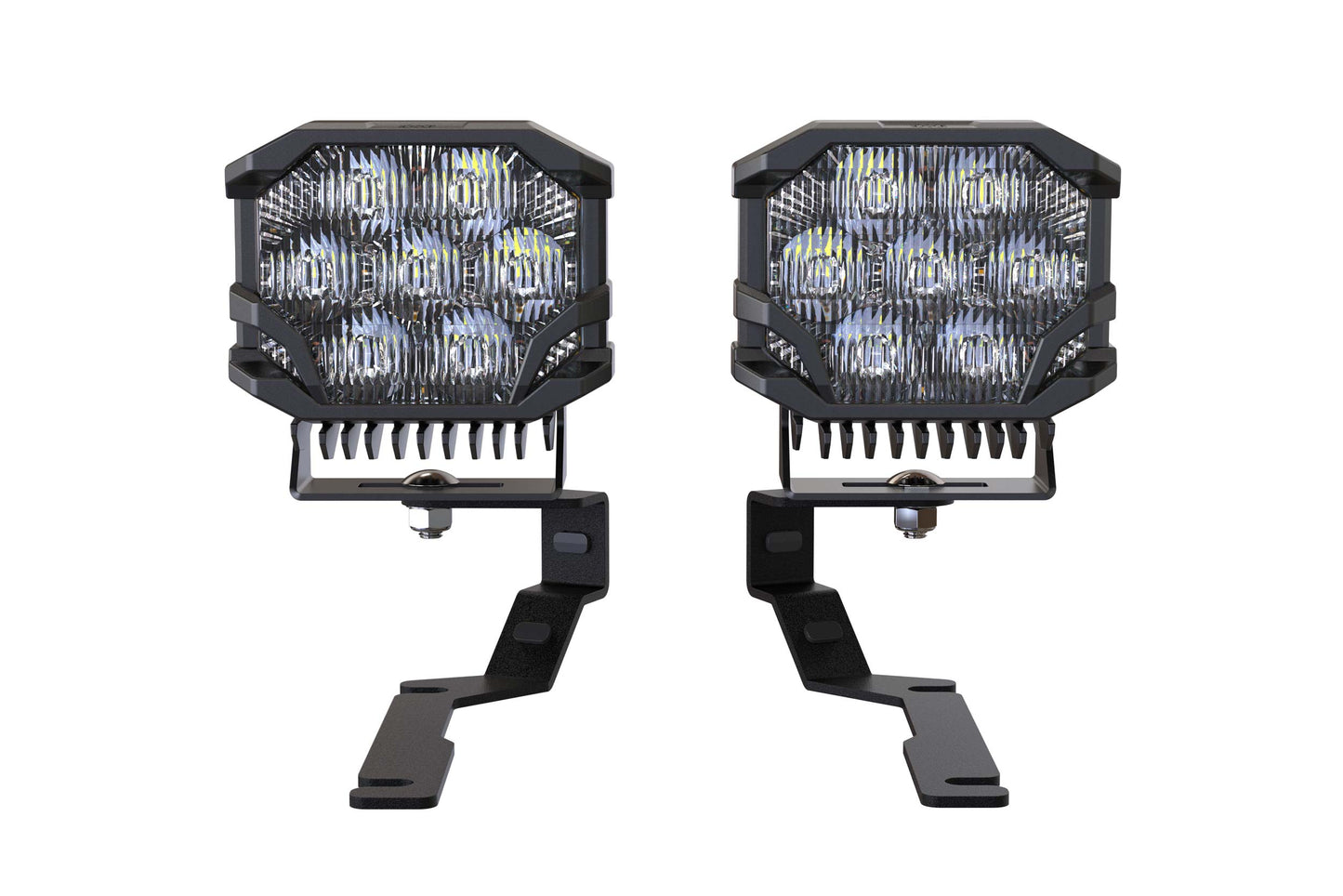 Morimoto BigBanger Ditch Light Kit: 15-20 Tahoe/Suburban (HXB Yellow Spot Beam)