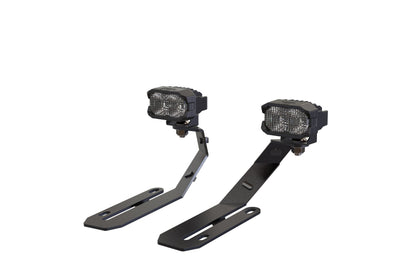 Morimoto 2Banger Ditch Light Kit: 2018+ VW Atlas (HXB White Flood Beam)