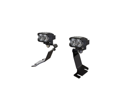 Morimoto 2Banger Ditch Light Kit: 2013+ Ford Transit (NCS Yellow SAE Wide Beam)
