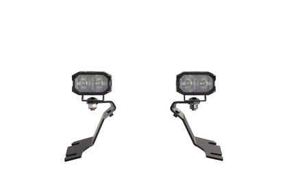 Morimoto 2Banger Ditch Light Kit: 2013+ Ford Transit (NCS Yellow SAE Wide Beam)