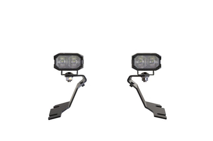 Morimoto 2Banger Ditch Light Kit: 2013+ Ford Transit (HXB White Flood Beam)