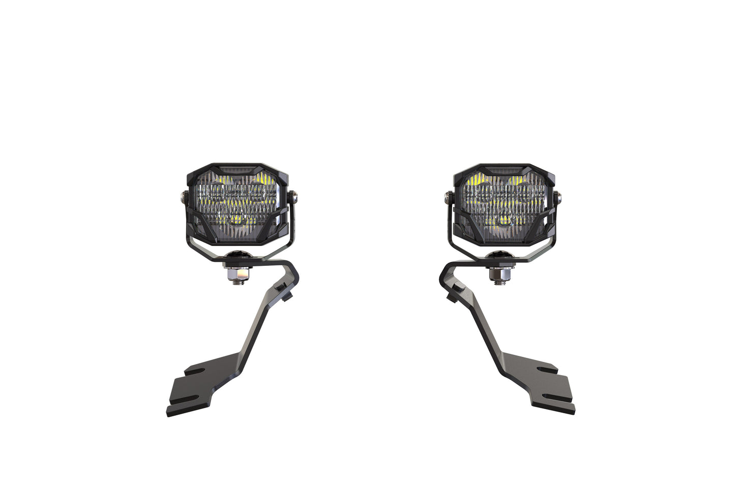 Morimoto 4Banger Ditch Light Kit: 2013+ Ford Transit (HXB Yellow Flood Beam)