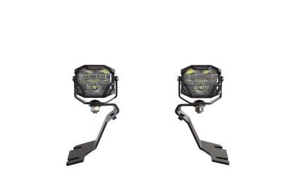 Morimoto 4Banger Ditch Light Kit: 2013+ Ford Transit (HXB Yellow Flood Beam)