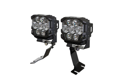 Morimoto BigBanger Ditch Light Kit: 2013+ Ford Transit (HXB Yellow Combo Beam)