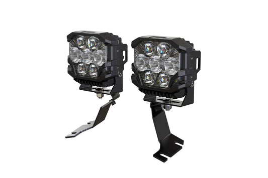 Morimoto BigBanger Ditch Light Kit: 2013+ Ford Transit (HXB Yellow Combo Beam)