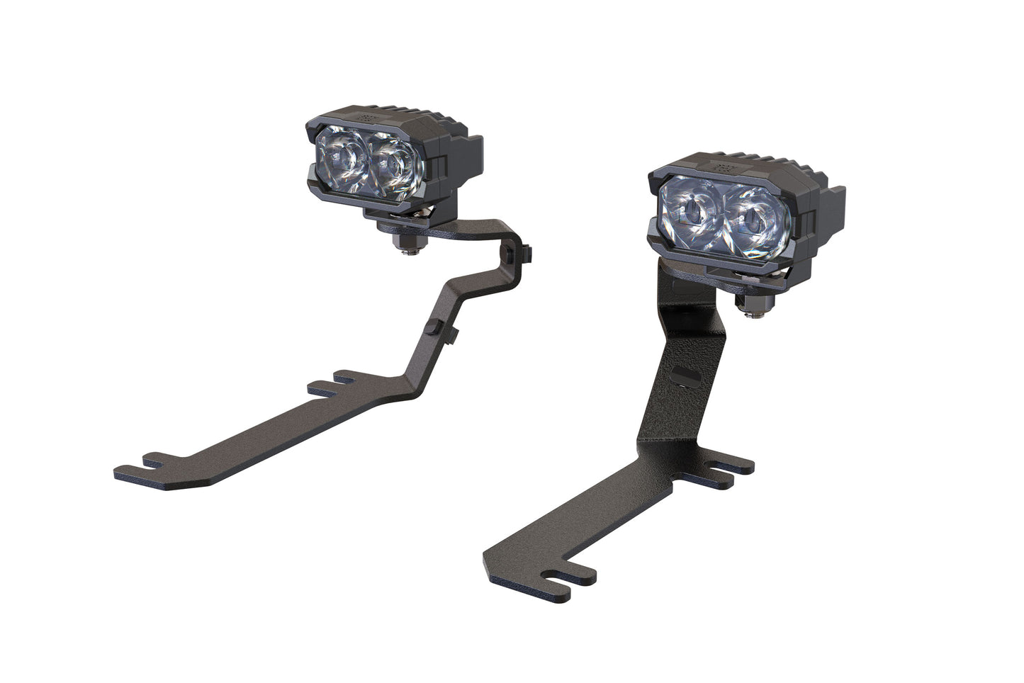 Morimoto 2Banger Ditch Light Kit: 15-17 Ford Mustang (HXB White Flood Beam)