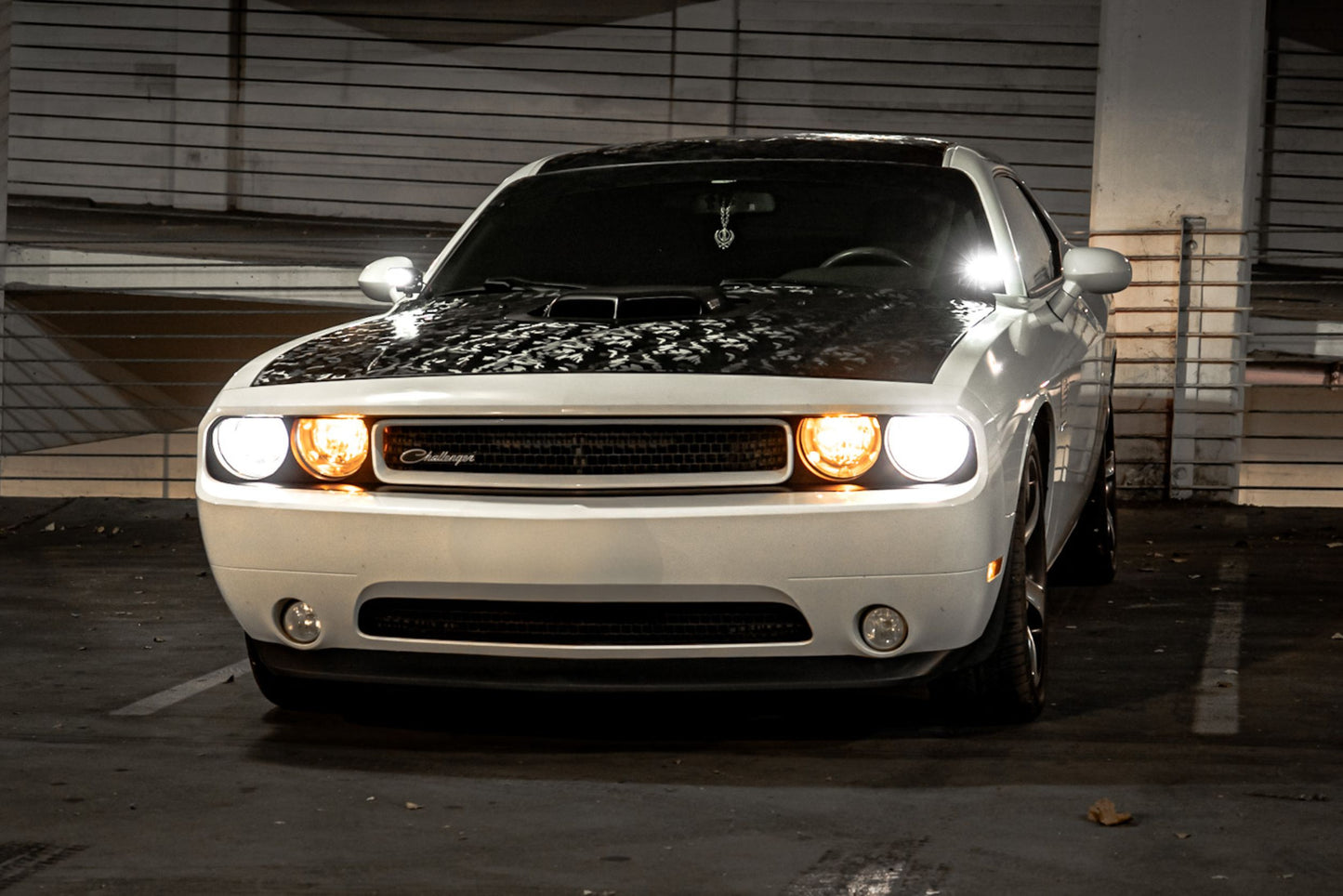 Morimoto 2Banger Ditch Light Kit: 08-23 Dodge Challenger (NCS Yellow SAE Wide Beam)