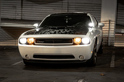 Morimoto 2Banger Ditch Light Kit: 08-23 Dodge Challenger (HXB White Spot Beam)