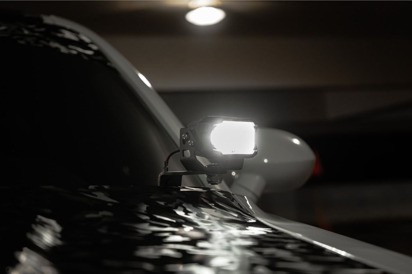 Morimoto 2Banger Ditch Light Kit: 08-23 Dodge Challenger (HXB Yellow Flood Beam)