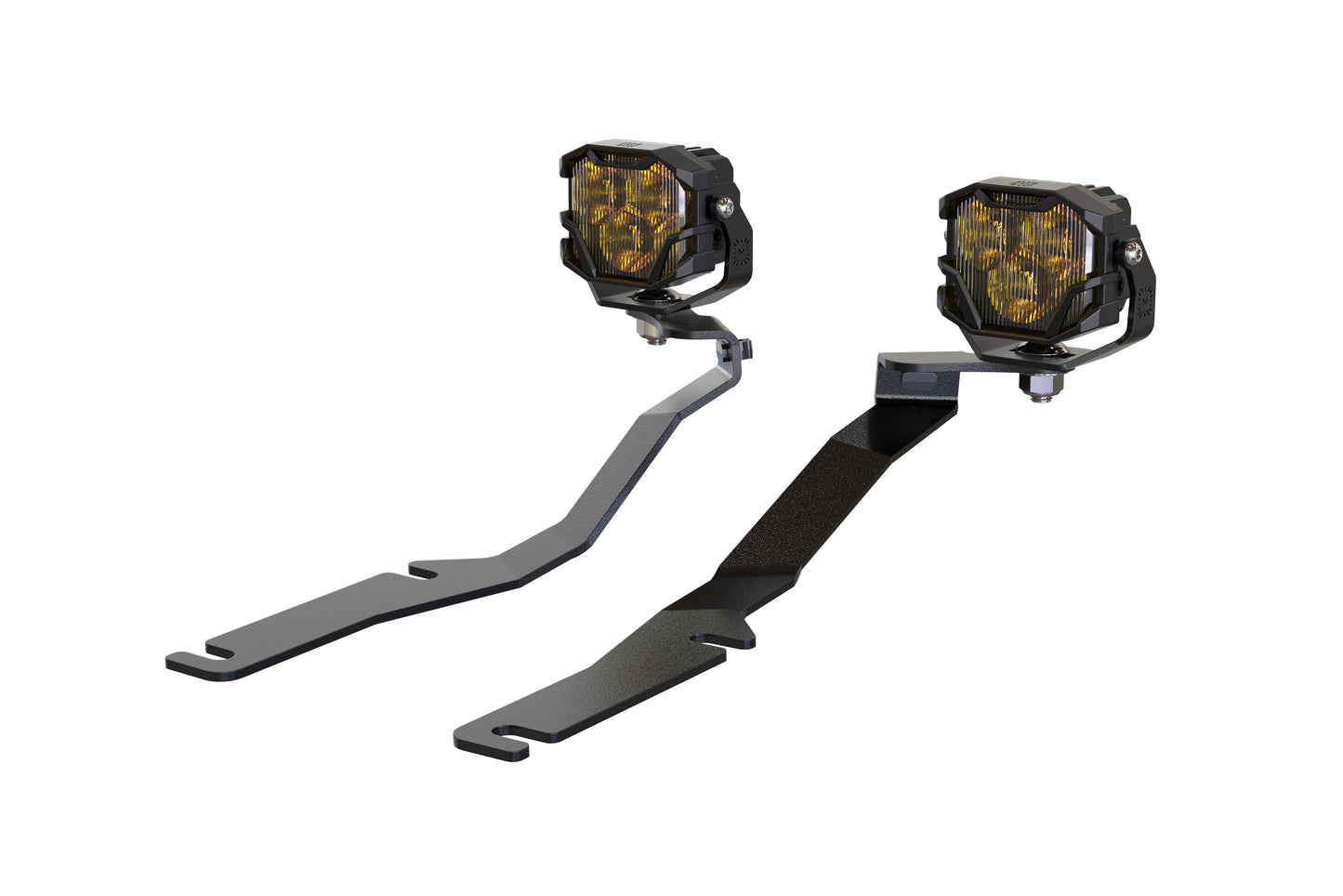 Morimoto 4Banger Ditch Light Kit: 08-23 Dodge Challenger (HXB White Flood Beam)