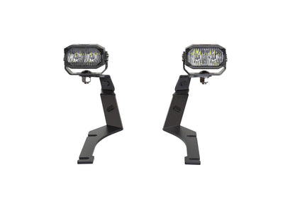 Morimoto 2Banger Ditch Light Kit: 15-23 Dodge Charger (NCS White Flood Beam)