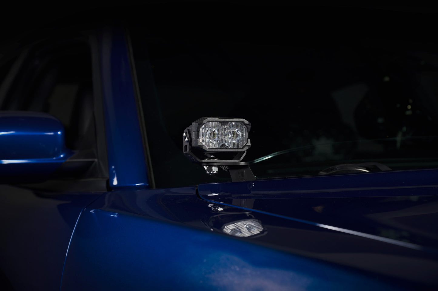 Morimoto 2Banger Ditch Light Kit: 15-23 Dodge Charger (NCS White Spot Beam)