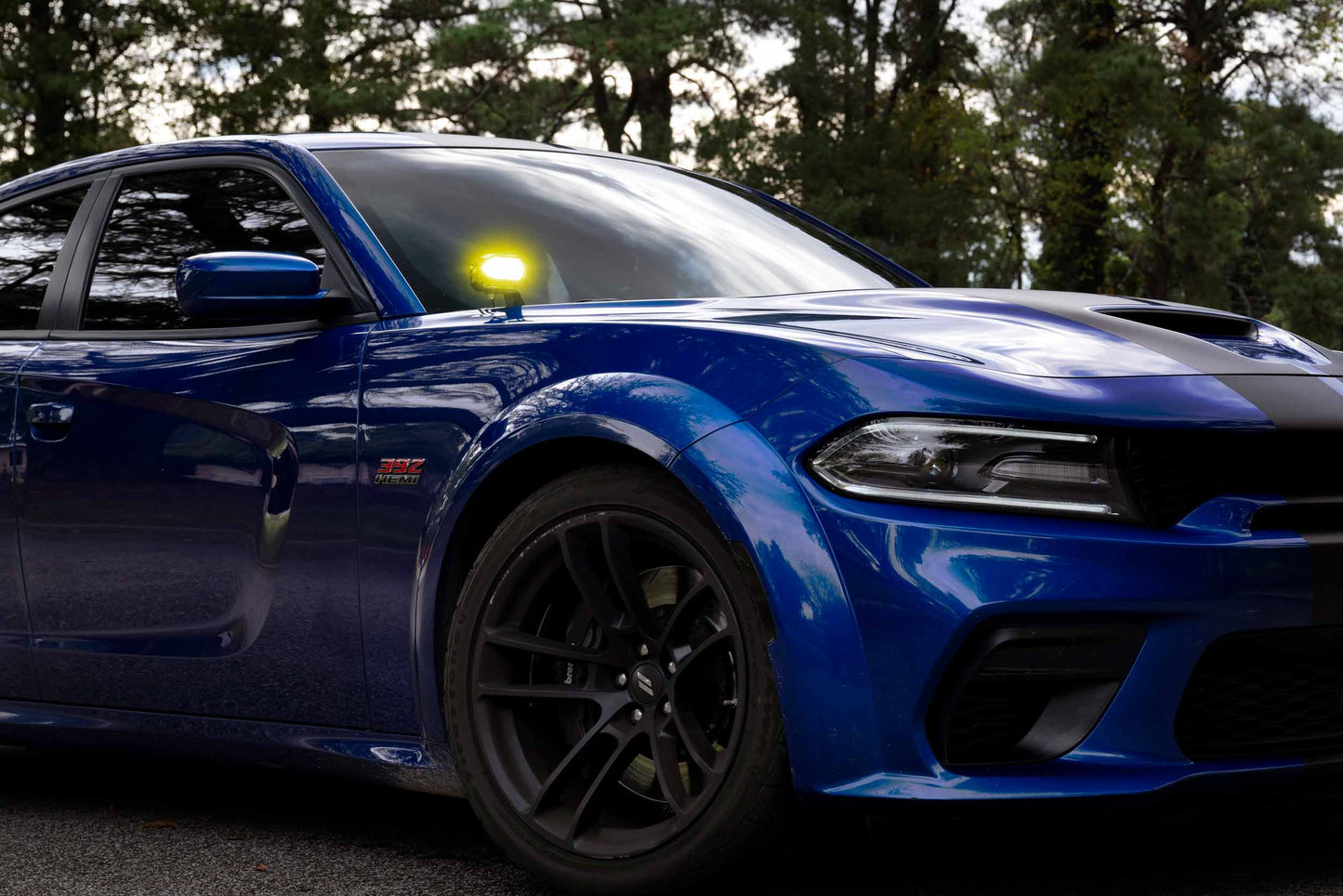 Morimoto 2Banger Ditch Light Kit: 15-23 Dodge Charger (NCS White Flood Beam)
