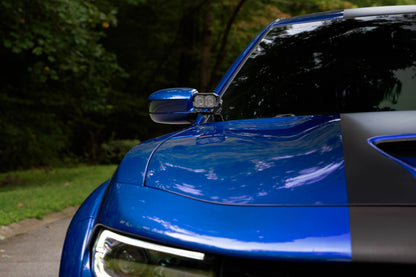 Morimoto 2Banger Ditch Light Kit: 15-23 Dodge Charger (NCS White Spot Beam)
