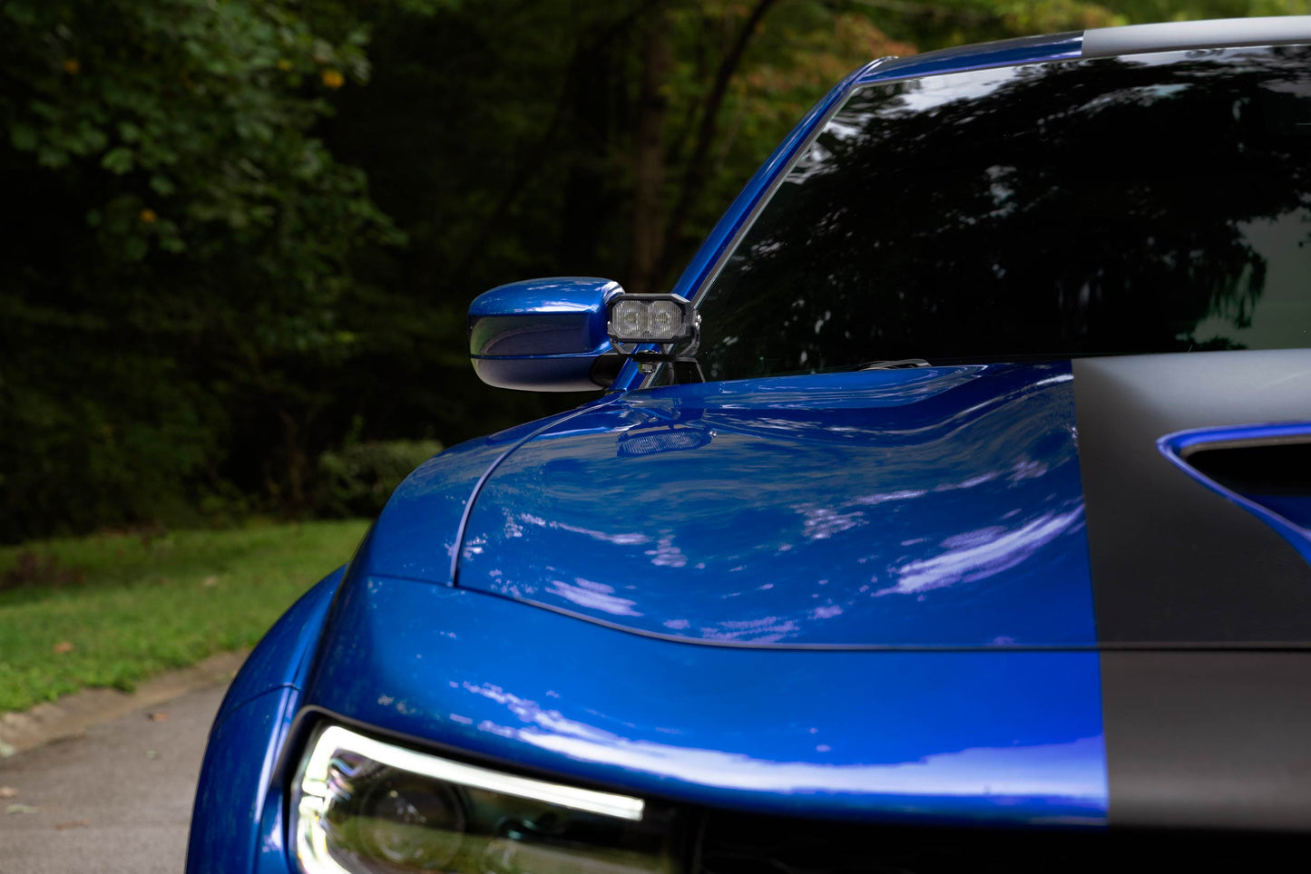 Morimoto 2Banger Ditch Light Kit: 15-23 Dodge Charger (HXB White Spot Beam)