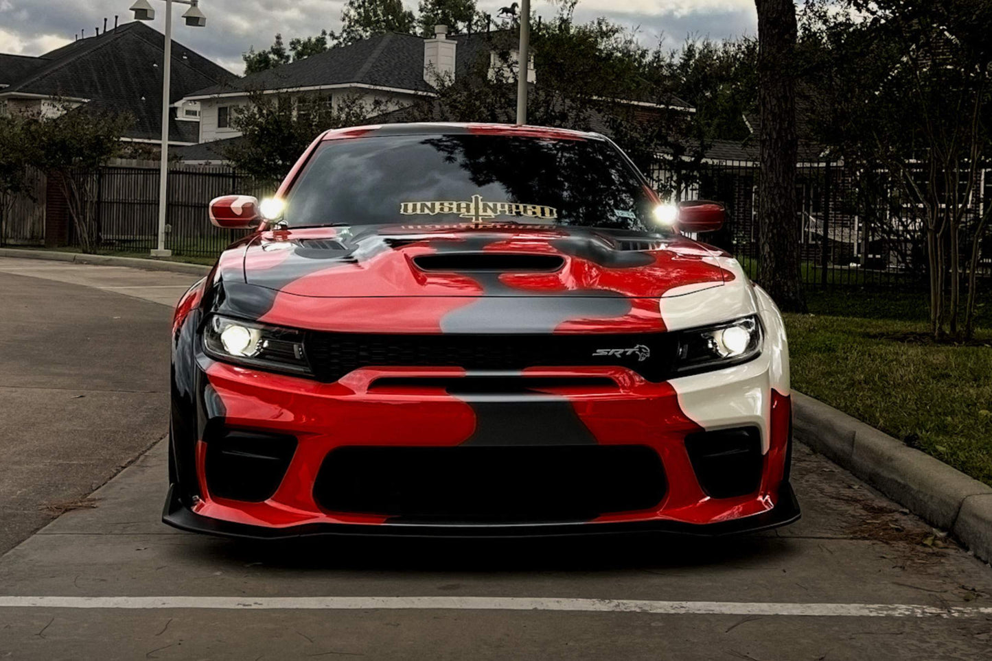 Morimoto 4Banger Ditch Light Kit: 15-23 Dodge Charger (NCS White Spot Beam)