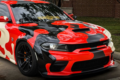 Morimoto 4Banger Ditch Light Kit: 15-23 Dodge Charger (NCS White SAE Wide Beam)