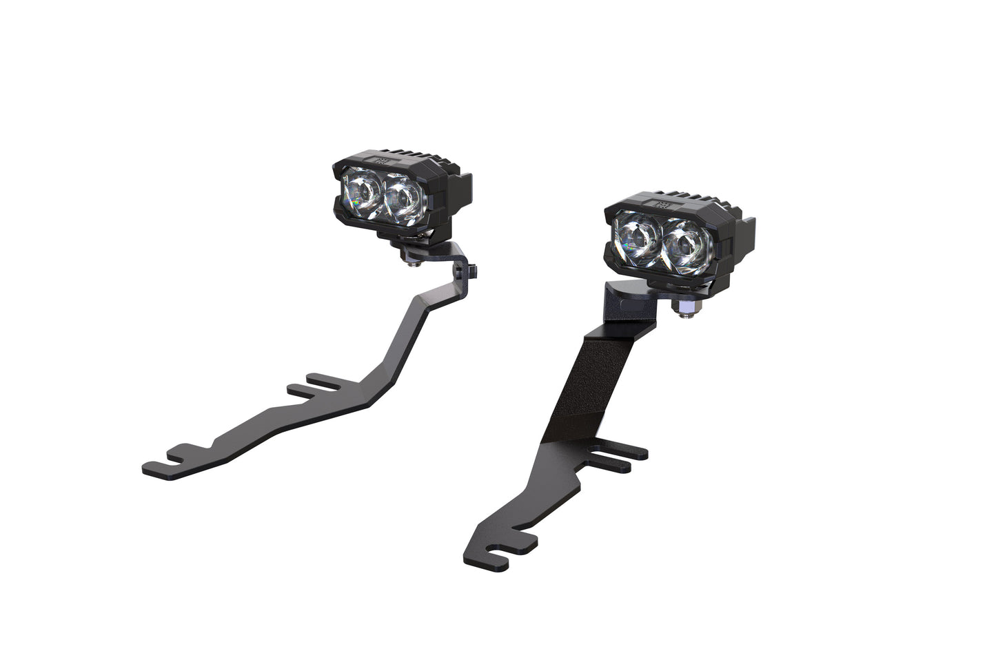 Morimoto 2Banger Ditch Light Kit: 2024+ Ford Mustang (HXB White SAE Wide Beam)