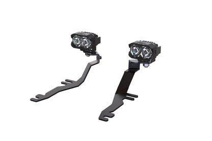 Morimoto 2Banger Ditch Light Kit: 2024+ Ford Mustang (NCS Yellow Flood Beam)