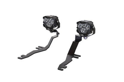 Morimoto 4Banger Ditch Light Kit: 2024+ Ford Mustang (NCS Yellow Spot Beam)