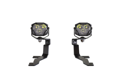 Morimoto 4Banger Ditch Light Kit: 2024+ Ford Mustang (HXB White Flood Beam)