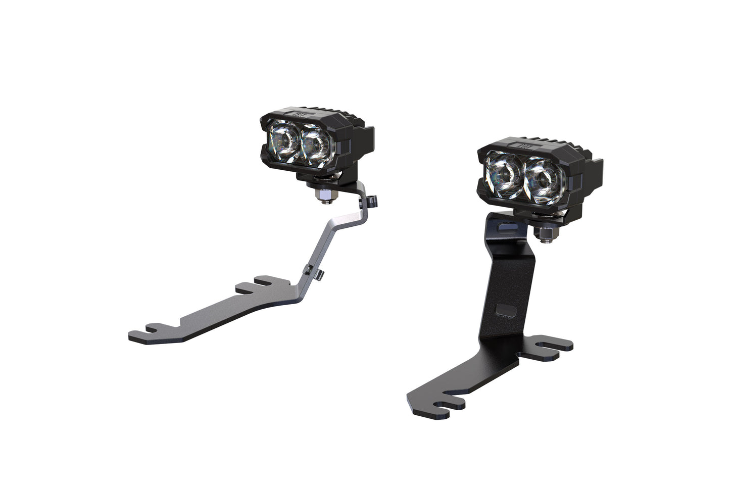Morimoto 2Banger Ditch Light Kit: 18-23 Ford Mustang (NCS Yellow Spot Beam)
