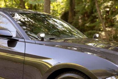 Morimoto 2Banger Ditch Light Kit: 18-23 Ford Mustang (HXB Yellow Spot Beam)