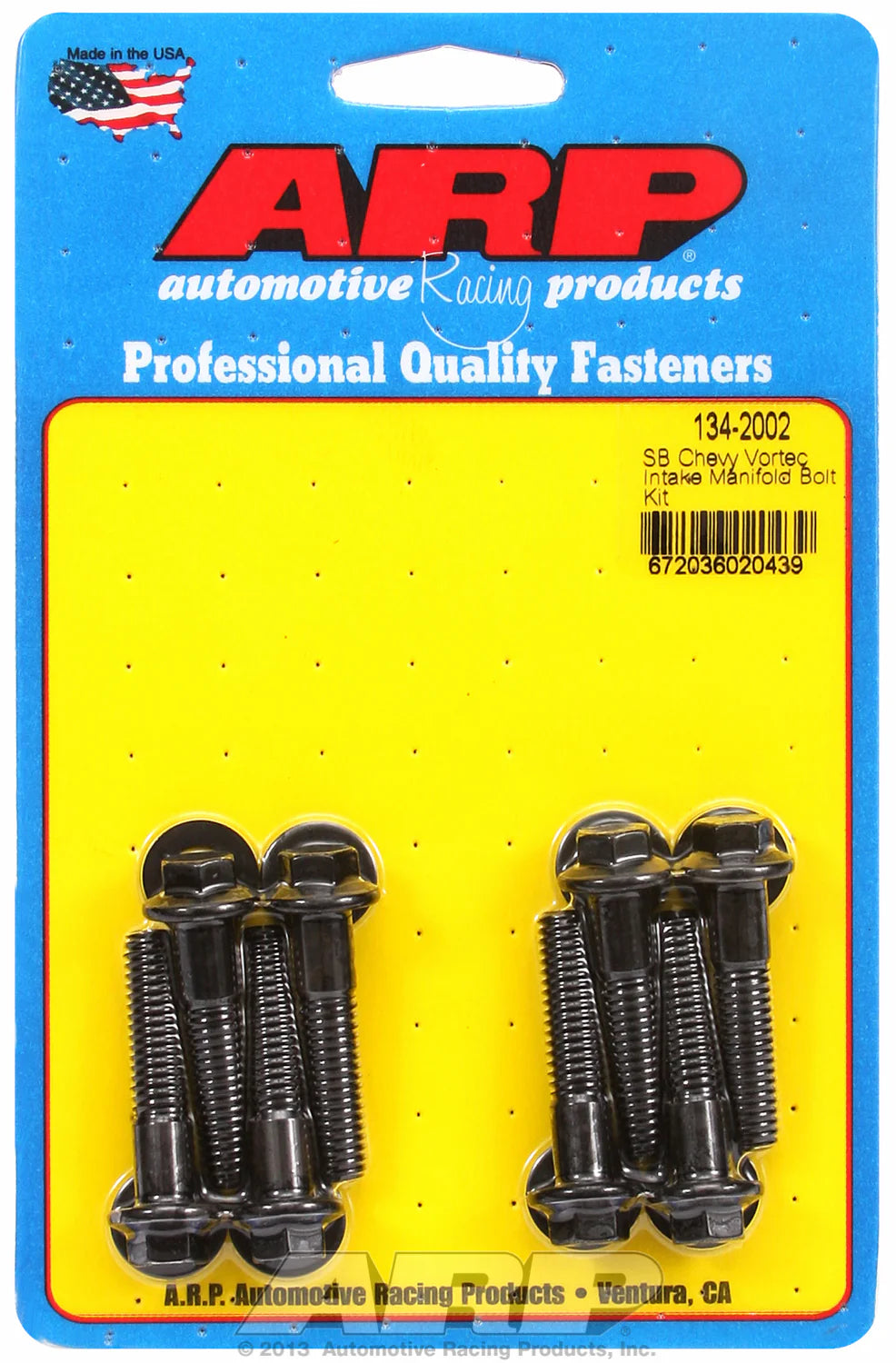 ARP SBC Vortec Intake Manifold Bolt Kit